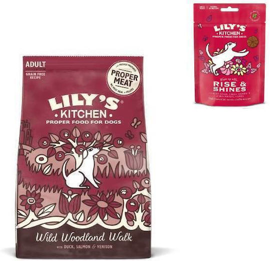 Wild Woodland Walk 7kg Dry Food Grain-Free for Adult Dogs with Deer, Duck and Salmon