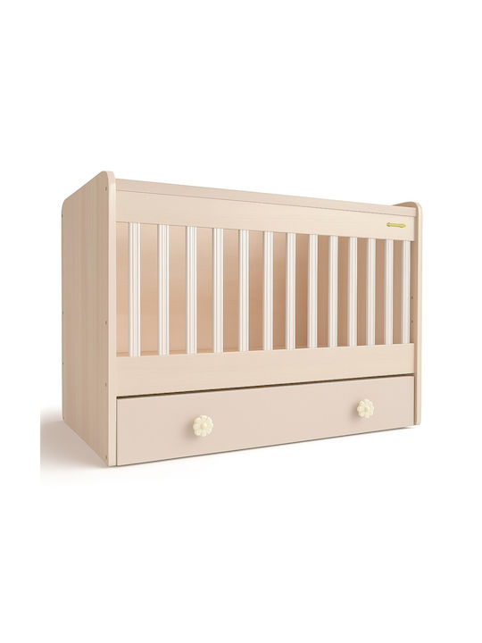 Beboulino Polymorphe Babywiege Hera Eiche mit Schublade