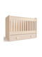 Beboulino Polymorphe Babywiege Hera Eiche mit Schublade