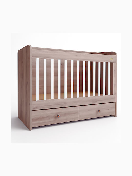 Beboulino Polymorphische Babybett Hera Bernstein mit Schublade