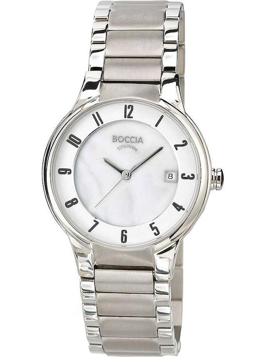Boccia Women's Watch 29mm Battery Silver