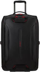 Samsonite Ecodiver Medium Travel Suitcase Fabric Black with 2 Wheels Height 67cm