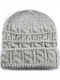 Beanie Beanie Knitted in Gray color