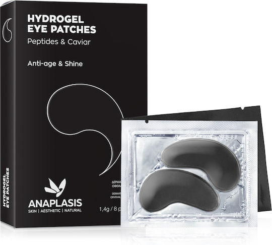 Anaplasis Plasturi Pentru Ochi Peptides Caviar Antiage Shine 8 Bucăți