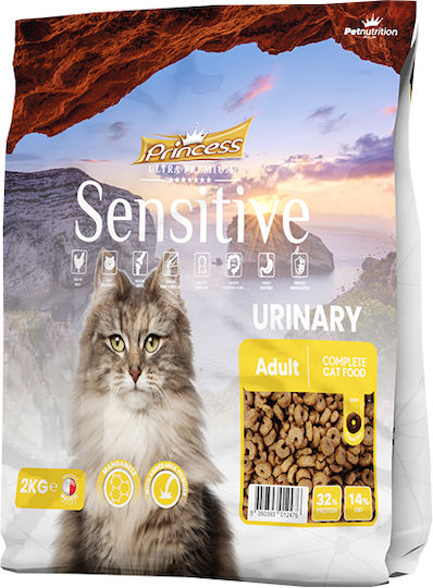 Princess Sensitive Urinary Ξηρά Τροφή για Ενήλικες Γάτες με Ευαίσθητο Ουροποιητικό με Αρνί 2kg