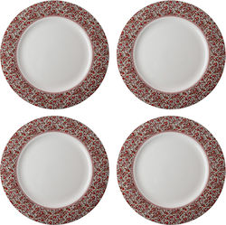 Laura Ashley Plate White 4 Pieces Laura Ashley Plate White 4 Pieces