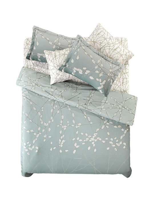 Guy Laroche Quilt Queen 220x240cm Emilia Aqua