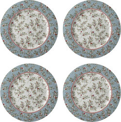 Laura Ashley Blue Plate 4 Pieces Laura Ashley Blue Plate 4 Pieces