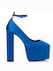 Envie Shoes Blue High Heels