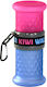 Kiwi Walker Travel Bottle Kunststoff Flasche Futter & Wasser für Hund & Katze 750ml in Rosa Farbe