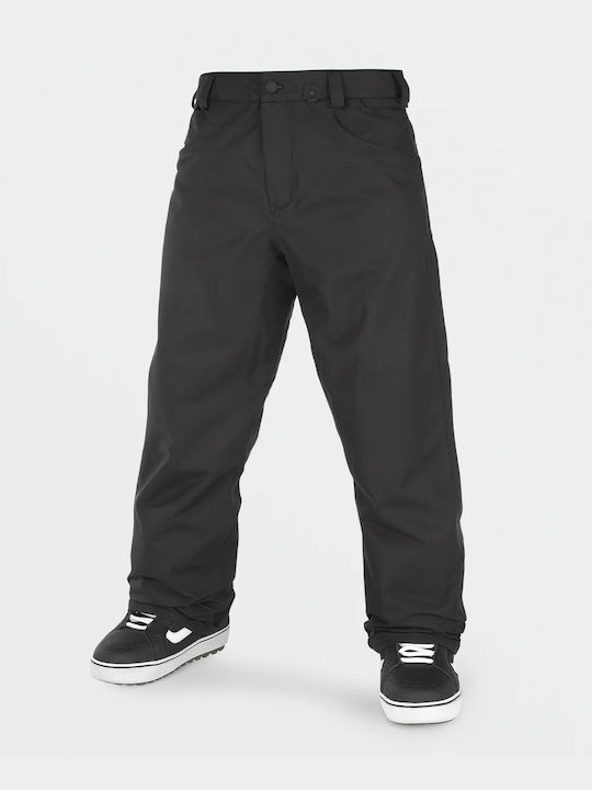 Volcom Snow 5-Pocket G1352310-BLK Ανδρικό Παντελόνι Σκι & Snowboard Μαύρο