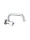 Varte AMD116-019 2594U Küchenarmatur Wand Silber