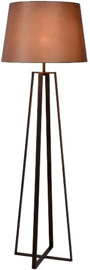 Elmark Berta Floor Lamp H140xW45cm. with Socket for Bulb E27 Bronze