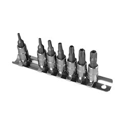 JBM Καρυδάκια με Μύτες Torx και Καρέ Υποδοχής 1/4'' Σετ 7τμχ