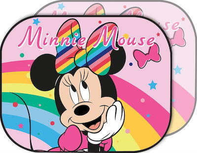 Parasolare Laterale Auto cu Ventuza Colzani Minnie 44x35cm 2buc