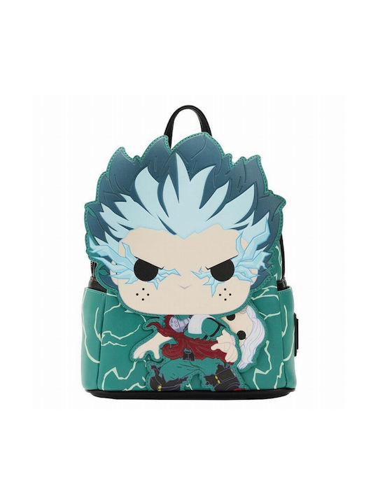 Loungefly Infinite Deku Kinder Rucksack Rucksack Grün 22.5cmx11.25cmx25cmcm