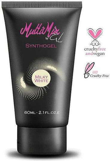 GEL.IT.UP MultiMix Synthogel Гел за строители Гел за изкуствени нокти Milky White 60гр GIUP-SYNMW