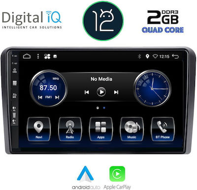 Digital IQ Sistem Audio Auto pentru Land Rover Descoperire 3 - Rangerover Sport 2004-2009 (Bluetooth/USB/AUX/WiFi/GPS/Apple-Carplay/Partitură) cu Ecran Tactil 9"