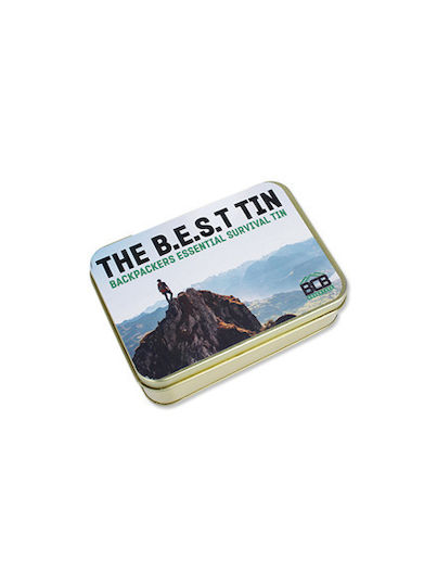 BCB Backpacker Essentials Survival Tin Θήκη Επιβίωσης με Ανοιχτήρι