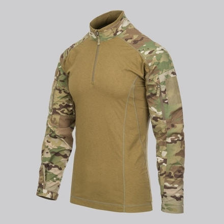 Direct Action Μακρυμάνικο Φούτερ Στρατού Vanguard Combat Shirt σε Μπεζ Χρώμα