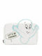 Loungefly Casper Friendly Ghost Детски портфейл с цип Бял