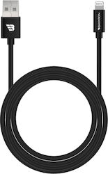 Baykron USB-A to Lightning Cable Black 1.2m (BKR-SL-LI-BLK1.2)