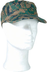 MFH Military Hat Jockey Woodland 001531