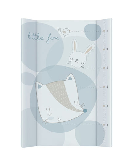 Kikka Boo Soft Changing Pad Little Fox made of Plastic Blue 70x50cm
