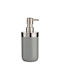 Berilo S3609248 Επιτραπέζιο Dispenser από Ανοξείδωτο Ατσάλι Γκρι 350ml
