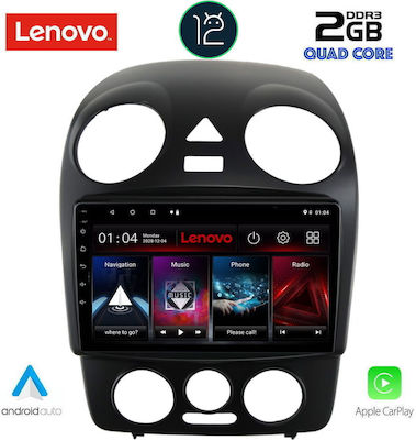 Lenovo Car-Audiosystem für Volkswagen Käfer Audi A7 2004-2011 (Bluetooth/USB/AUX/WiFi/GPS/Apple-Carplay) mit Touchscreen 9"
