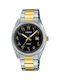Casio Herrenuhr 38.5mm Batterie mit Metallarmband