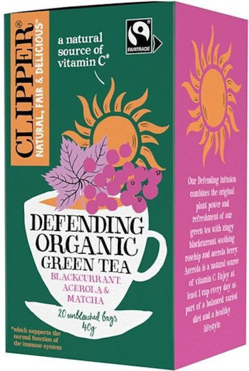 Clipper Organic Product Green Tea 20 Bags 40gr