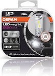 Osram Lampen Auto LEDriving HL Easy H18 / H7 LED 6000K Kaltes Weiß 12V 16.2W 2Stück