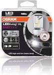 Osram Lampen Auto H19 / H4 LED 6000K Kaltes Weiß 12V 19W 2Stück