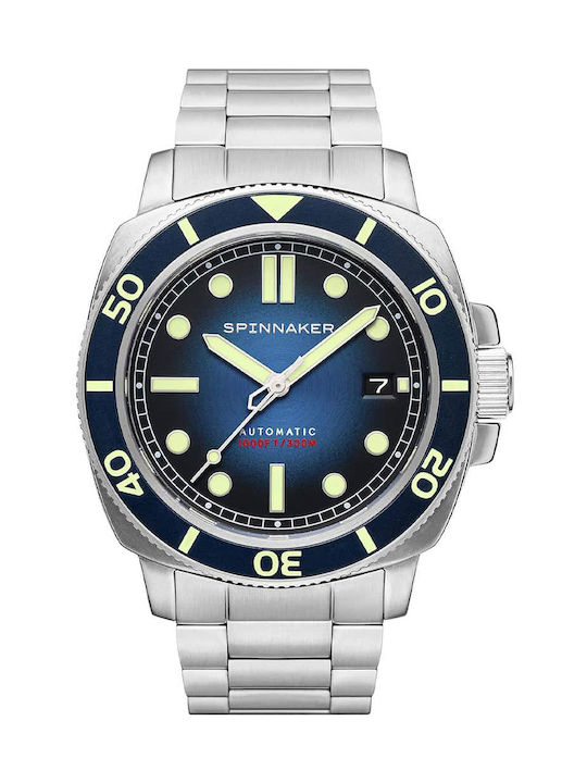 Spinnaker Hull Diver Watch Automatic with Silve...