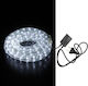 Christmas Light Tube Cold White 220V Programmable 10m