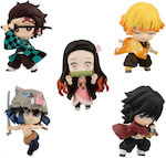 Banpresto Убиец на демони: ChibiMasters Асортимент Фигура Nendoroid височина 8бр