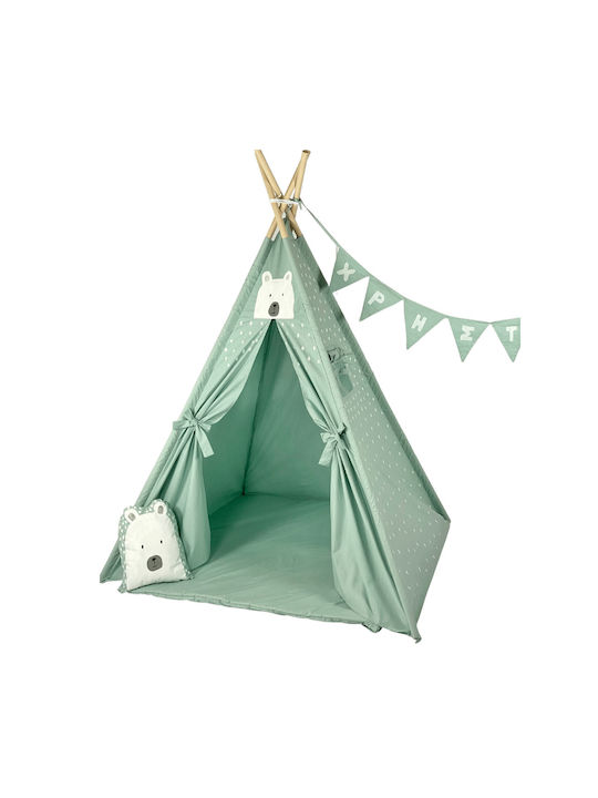 Velvet White Indian Play Tent
