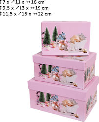 AGC Christmas Box Figure Pink 3pcs