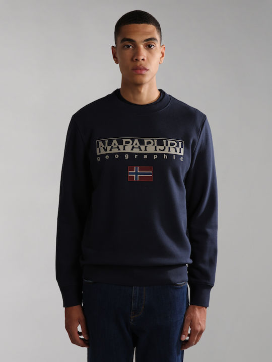 Napapijri Herren Sweatshirt Marineblau NP0A4GJ9-176