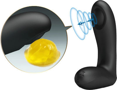 Pretty Love Archenemy Vibrator Anal cu Funcție Wireless Negru 12cm BI-040080HP