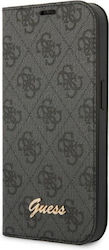 Guess 4G Metal Camera Outline Plastic Book Black (iPhone 14 Pro Max)