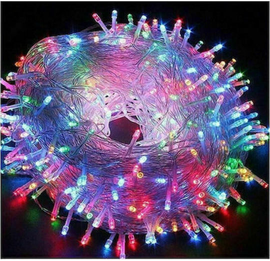 200 Λαμπάκια LED 16μ. Πολύχρωμα σε Σειρά 200 Λαμπάκια LED 16μ. Πολύχρωμα σε Σειρά