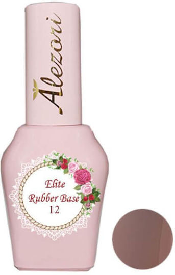Alezori Elite 12 Strat de bază pentru lacuri de unghii obișnuite Cauciuc 15ml