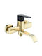 Interflex Hermes HBT-44668 Mixing Bathtub Shower Faucet Gold