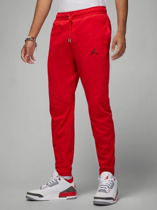 Jordan Essentials Παντελόνι Φόρμας Κόκκινο