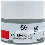 Secret Karma Premium 3 Stem Cells fără culoare 24h Anti-îmbătrânire & Fermizantă Cremă Pentru Față cu Acid Hialuronic 50ml