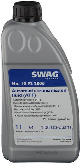 SWAG No 10922806 Automatic Transmission Fluid for Automatic Transmission 1lt