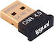 Iggual USB Bluetooth 4.0 Adapter mit Reichweite 30m Schwarz (IGG316658)