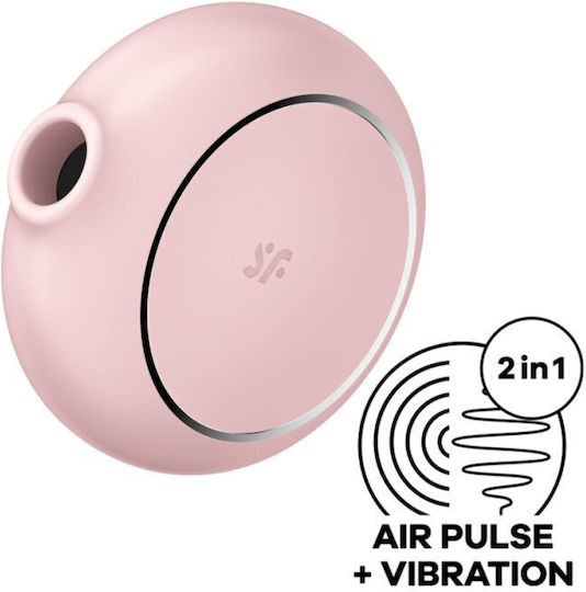 Satisfyer Pro To Go 3 Αναρροφητής Αιδοίου με Δόνηση Air Pulse Stimulator & Vibrator Pink